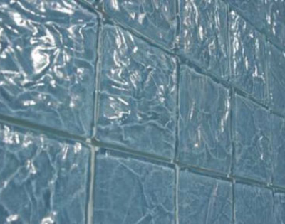 Slumped tile surface variations can range from the dramatic to subtle. 
